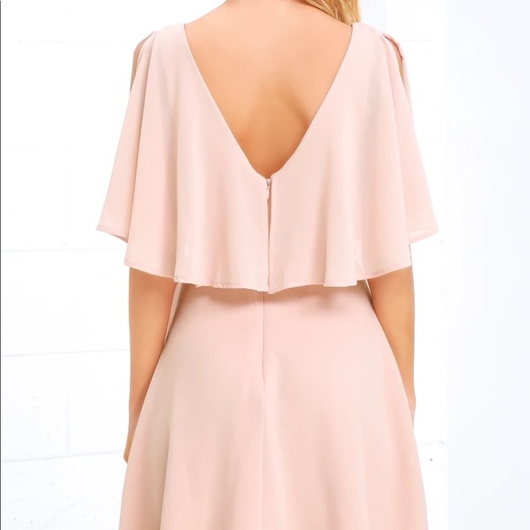 Butterfly With Me Peach Dress - Picture 4 of 9